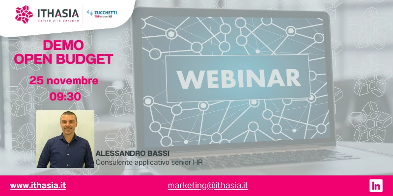 Partecipa al webinar su Open Budget